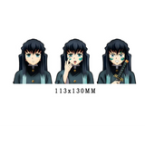 3D Lenticular Sticker - Demon Slayer - Muichiro Tokito Three Expressions