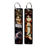 Embroidery Keychain - Attack on Titan - Eren Yeager (Uniform)