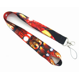 Lanyard - Marvel - Iron Man Armor Arc Reactor Red Gold