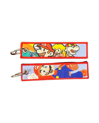 Embroidery Keychain - Super Mario - Mario