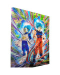 3D Lenticular Poster - Dragon Ball - Goku & Vegeta SSB