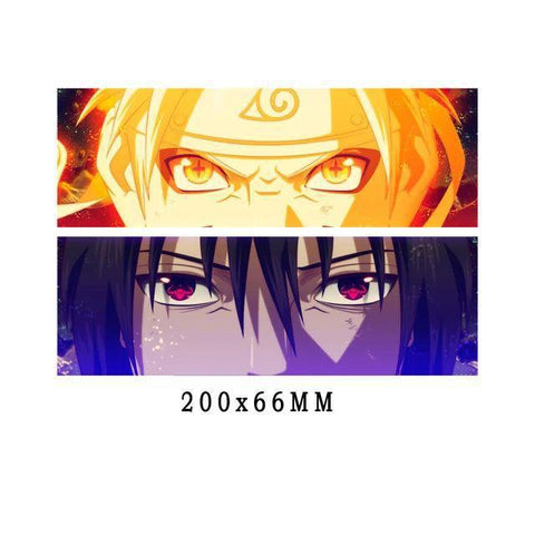 3D Lenticular Sticker - Naruto - Naruto & Sasuke Eyes