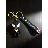 3D PVC Figure Keychain - Spider-Man - Venom Tongue Out