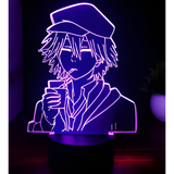3D LED Night Light - Bungo Stray Dogs - Edogawa Ranpo