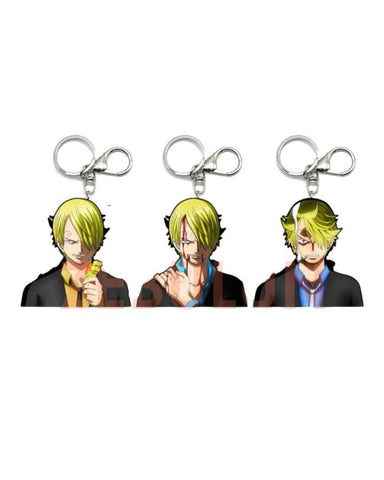 3D Lenticular Keychain - One Piece - Sanji