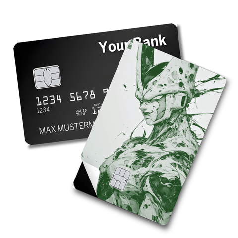 Credit Card Skin Sticker - Dragon Ball - Perfect Cell