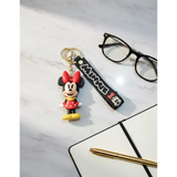 3D PVC Figure Keychain - Mickey and Friends - Minnie Mouse Classic Standing