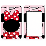 ID Card Badge Holder - Mickey & Friends - Minnie Mouse Red Polka Dot Bow