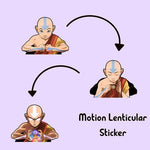 3D Lenticular Sticker - Avatar - Aang
