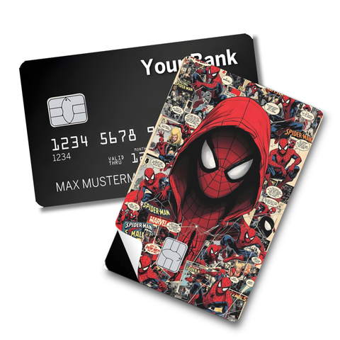 Credit Card Skin Sticker - Marvel - Spider-Man Comic Art