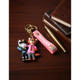 3D PVC Figure Keychain - Zootopia - Nick Wilde Bogo Police Saluting