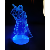3D LED Night Light - One Piece - Zoro
