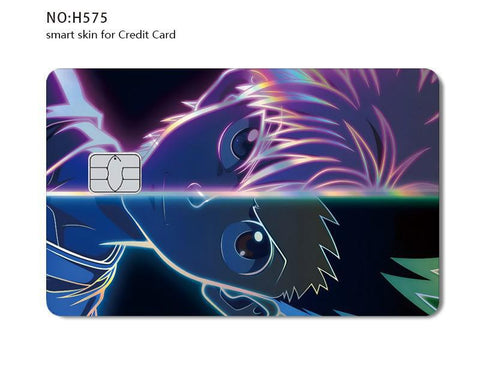 Credit Card Skin Sticker - Hunter X Hunter Holographic