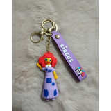 3D PVC Figure Keychain - El Asombroso Circo Digital - Ragatha Waving