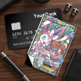 Credit Card Skin Sticker - Pokémon - Sylveon Ex Card - Holographic