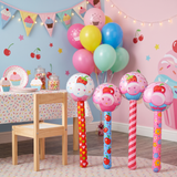 Inflatable Toy - Cupcake Lollipop 36 Inch (Random Design)