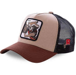 Snapback Cap - Marvel - Rocket (Cream & Brown)