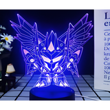 3D LED Night Light - Eggy Party - Crime Hunter Asura Mecha