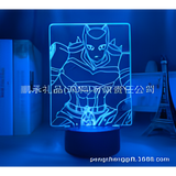 3D LED Night Light - JoJo's Bizarre Adventure - Killer Queen