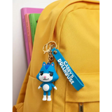 3D PVC Figure Keychain - Gabby Dollhouse Pandy - DJ Catnip Standing