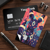 Credit Card Skin Sticker - Pokémon - Geometric Pop Art Umbreon - Holographic