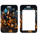 ID Card Badge Holder - Harry Potter - Harry Potter And Friends At Hogwarts Castle