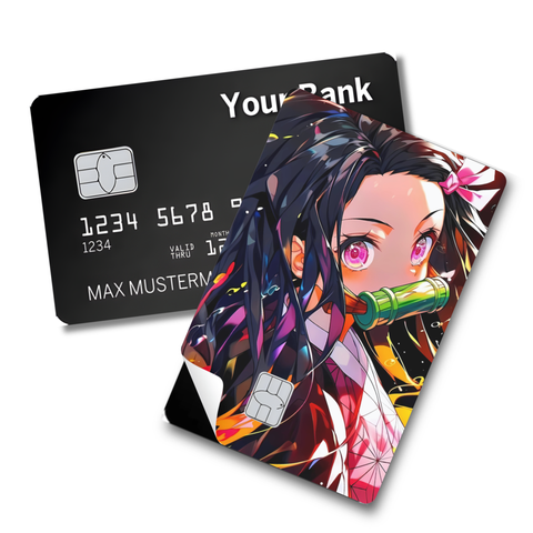 Credit Card Skin Sticker - Demon Slayer - Nezuko Kamado