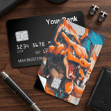 Credit Card Skin Sticker - Pokémon - Abstract Geometric Charizard - Holographic
