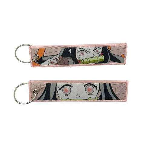 Embroidery Keychain - Demon Slayer - Nezuko Kamado