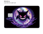 Credit Card Skin Sticker - Pokemon - Gengar Holographic