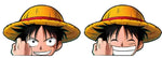 3D Lenticular Sticker - One Piece - Monkey D. Luffy Happy