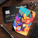 Credit Card Skin Sticker - Pokémon - Charizard Abstract Fire - Holographic