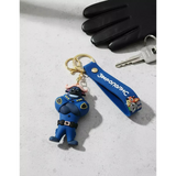 3D PVC Figure Keychain - Zootopia - Chief Bogo Police Uniform