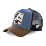 Baseball Cap - Mickey Mouse & Friends - Mickey Mouse Blue Brown Color Patch