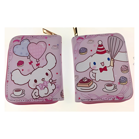 Zippered Short Wallet - Sanrio - Cinnamoroll