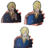 3D Lenticular Sticker - One Piece - Sanji Heart Eyes Smoking