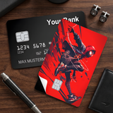 Credit Card Skin Sticker - Marvel - Miles Morales Spider-man On Red