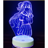 3D LED Night Light - The Detective Is Already Dead. - Nagi Natsunagi