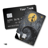 Credit Card Skin Sticker - The Nightmare Before Christmas - Jack Skellington Starry Night
