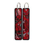 Embroidery Keychain - Stranger Things - Hellfire Club