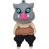 3D PVC Figure Keychain - Demon Slayer - Inosuke Boar Mask Outfit