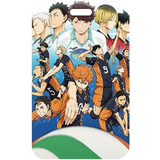 ID Card Badge Holder - Haikyuu!! - Volleyball anime characters collage