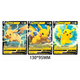 Pokémon Pikachu V Three Card Sticker 3D lenticular print
