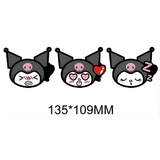 Sanrio Kuromi Emoji Trio 3D lenticular print