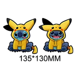 Disney Stitch in Pikachu Cost 3D lenticular print