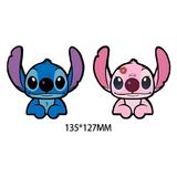 Lilo & Stitch Stitch and Angel Peeking Motion Sticker 3D lenticular print