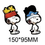 Peanuts Snoopy with Woodstock 3D lenticular print