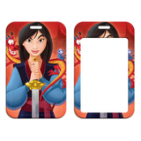 ID Card Badge Holder - Mulan - Mulan with Mushu and Cri-Kee