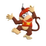 Mario Diddy Kong PVC keychain