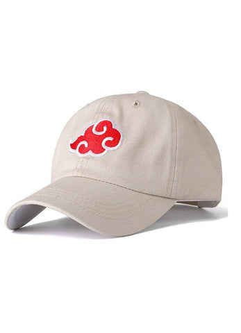Snapback Cap - Naruto - Akatsuki Cloud (Khaki)